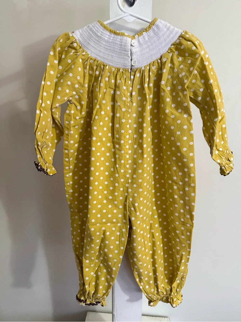 Lil Cactus Smocked Thanksgiving Romper